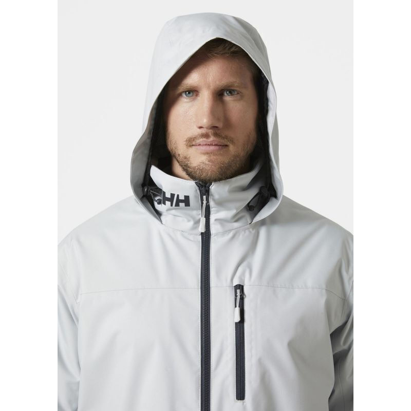 Ανδρικό Crew Hooded Midlayer 2 Μπουφάν Γκρι Helly Hansen 34442-GREY