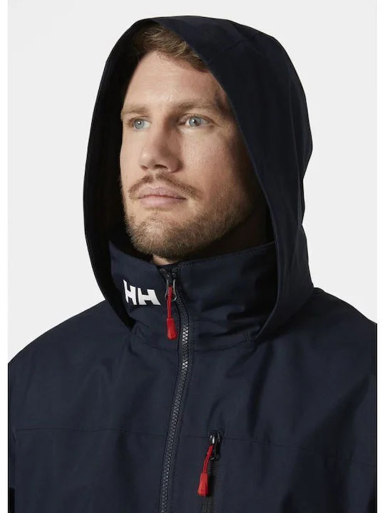 Ανδρικό Crew Hooded Midlayer 2 Μπουφάν Navy Μπλε Helly Hansen 34442-597