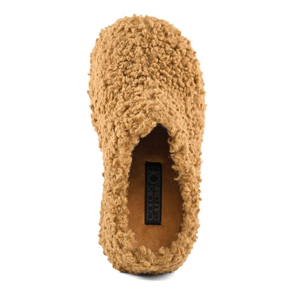 Γυναικεία Teddy Fur Clog Ταμπά Colors Of California HC SIERRA02-TAN