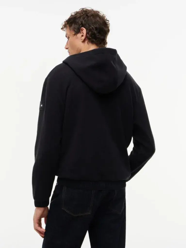 Ανδρική Ζακέτα Μαύρη Tommy Hilfiger MW0MW44680-BDS