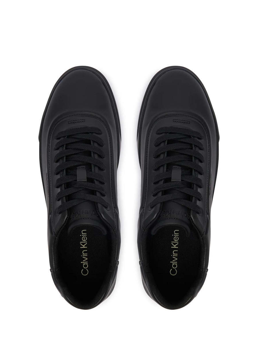 Ανδρικά Δερμάτινα Sneakers Μαύρα Calvin Klein YM0YM01452-0KW