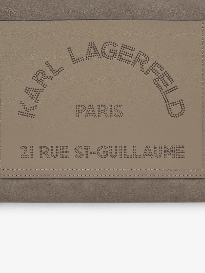 Γυναικεία Δερμάτινη K/Daily Tote Τσάντα Γκρι Karl Lagerfeld B3W30094-1KU Ash Grey