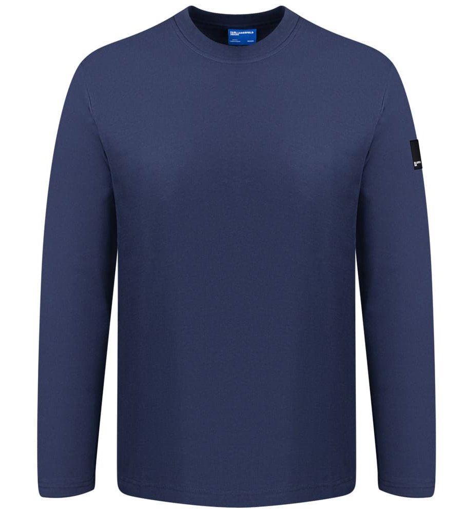 Ανδρικό Μακρυμάνικο T-shirt Navy Μπλε Karl Lagerfeld Jeans B3M17004-393 Peacoat