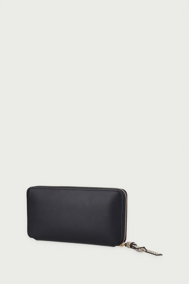 Γυναικείο Δερμάτινο Πορτοφόλι Μαύρο Tommy Hilfiger AW0AW18941-BDS