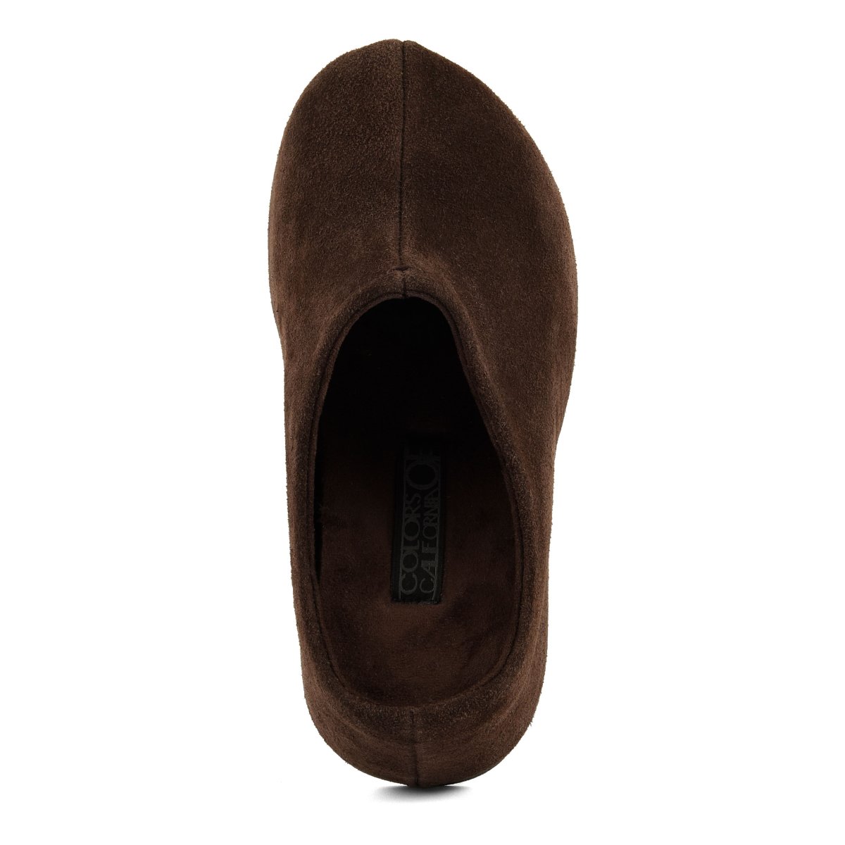 Γυναικεία Suede Clog Καφέ Colors Of California HC SIERRA01-CHOCOLATE