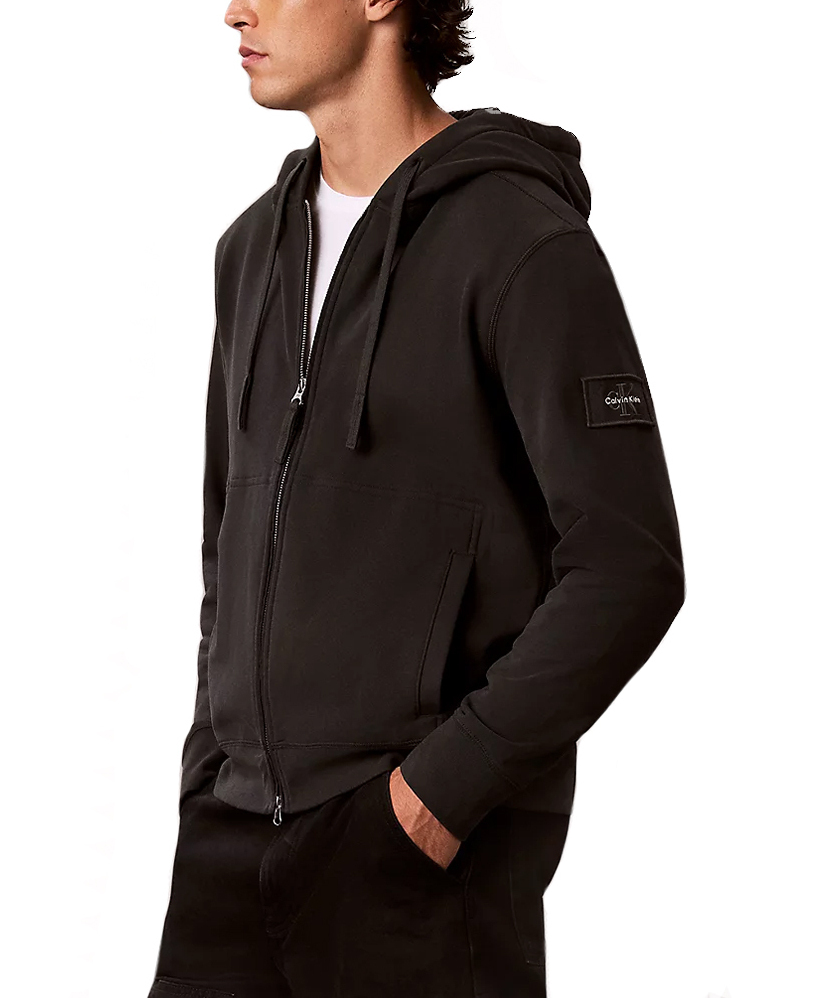 Ανδρική Ζακέτα Μαύρη Calvin Klein LV04RJ202G-8MN