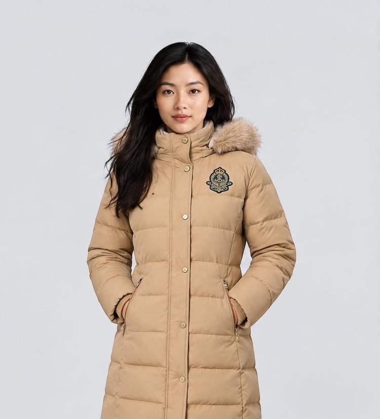 Γυναικείο Μπουφάν Μπεζ Ralph Lauren 297P23455003-BEIGE