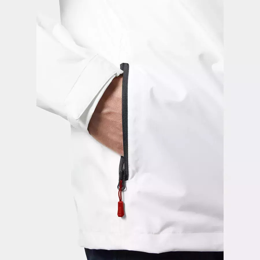 Ανδρικό Crew Hooded Midlayer 2 Μπουφάν Λευκό Helly Hansen 34442-001