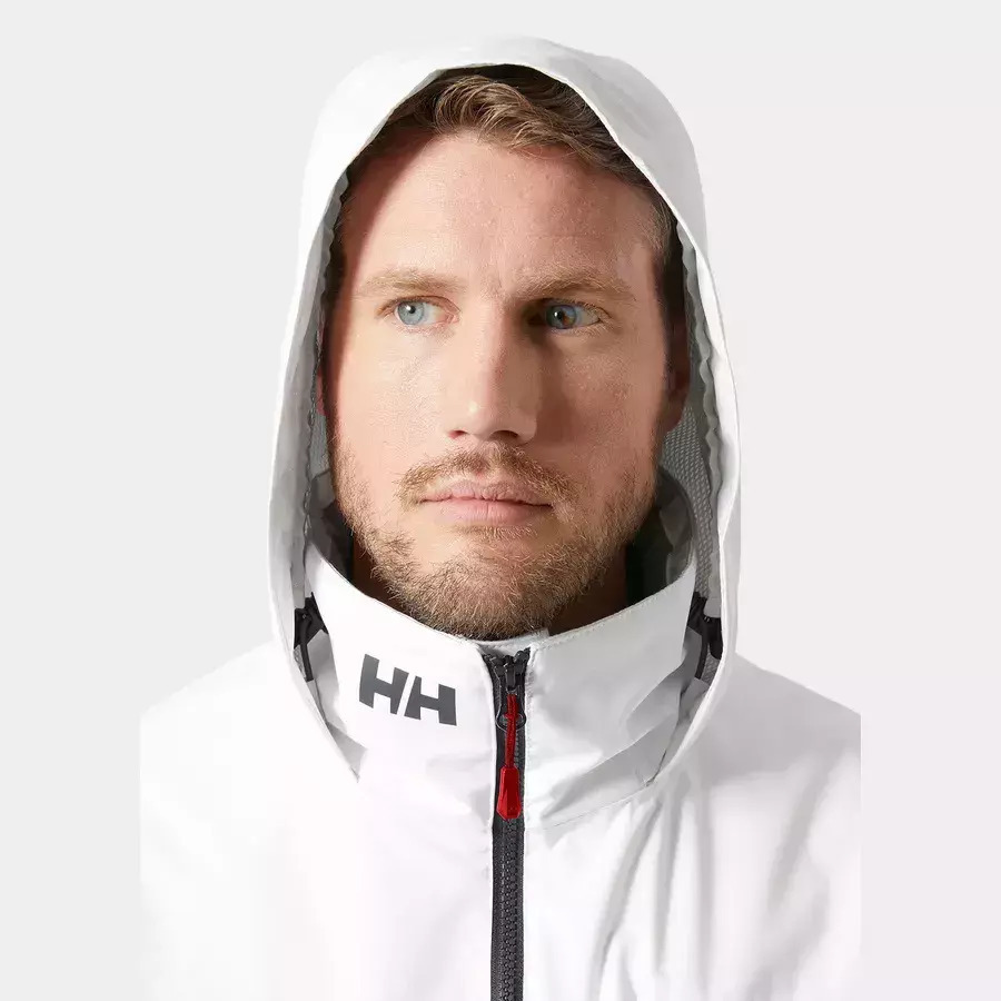 Ανδρικό Crew Hooded Midlayer 2 Μπουφάν Λευκό Helly Hansen 34442-001