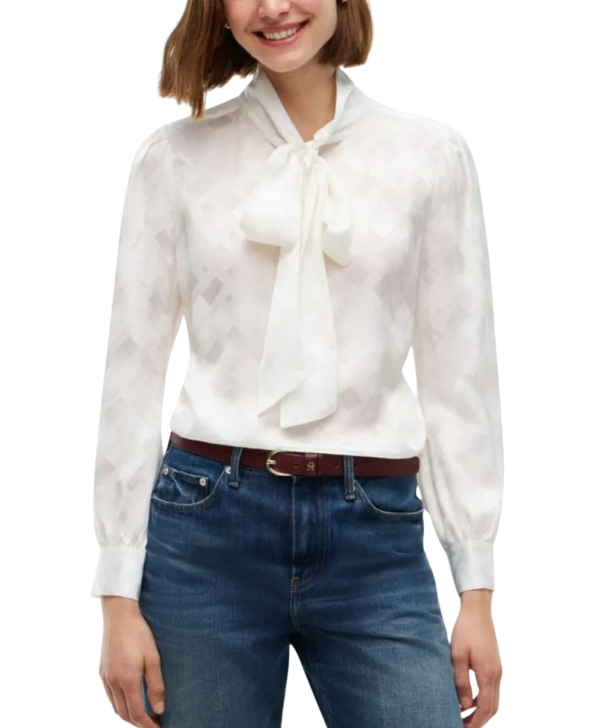 Γυναικείο Πουκάμισο Εκρού Tommy Hilfiger WW0WW52238-YA8