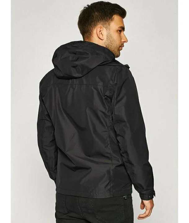 Ανδρικό Dubliner Αδιάβροχο Μπουφάν Μαύρο Helly Hansen 62643-BLACK