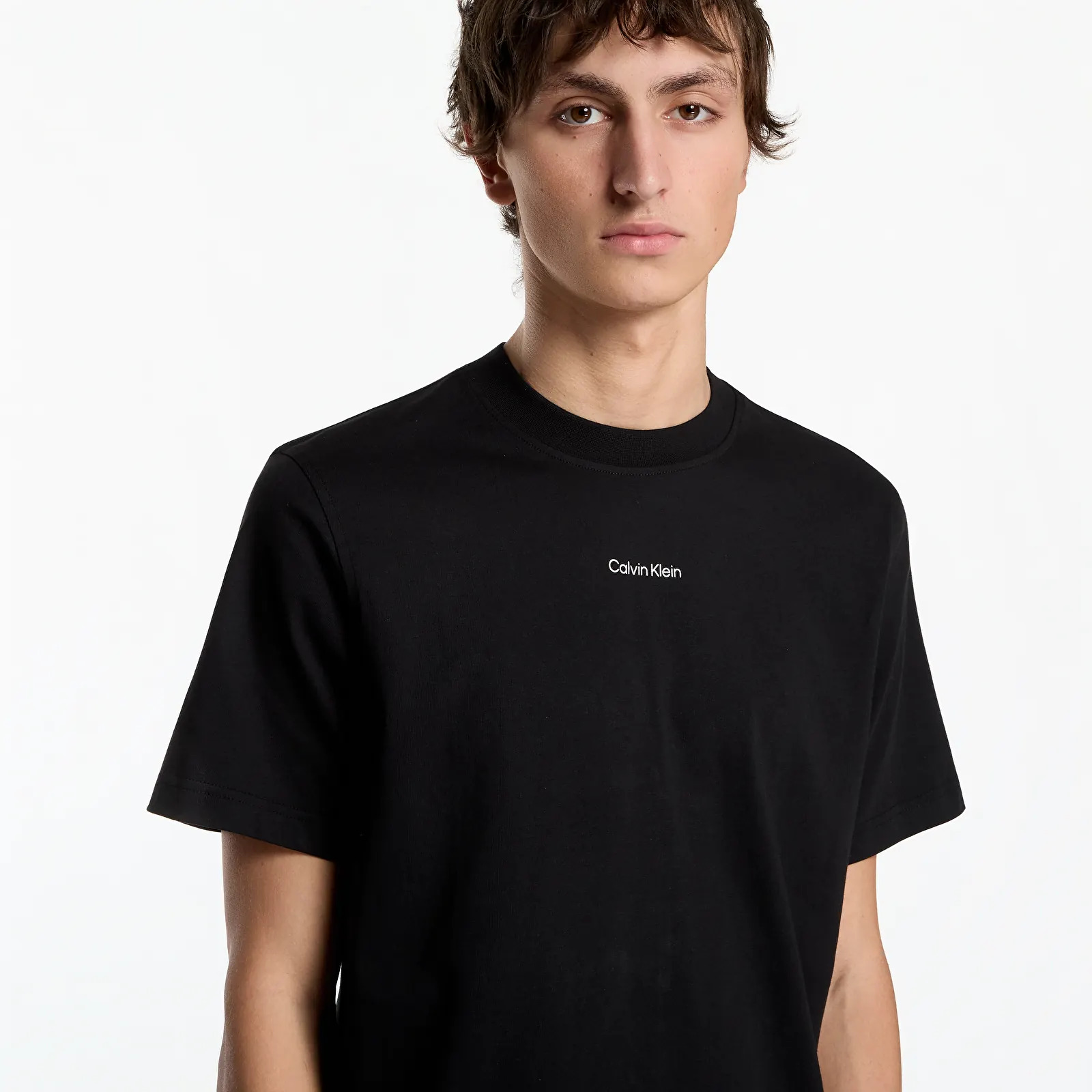 Ανδρικό T-shirt Μαύρο Calvin Klein LV04RH821G-UB1