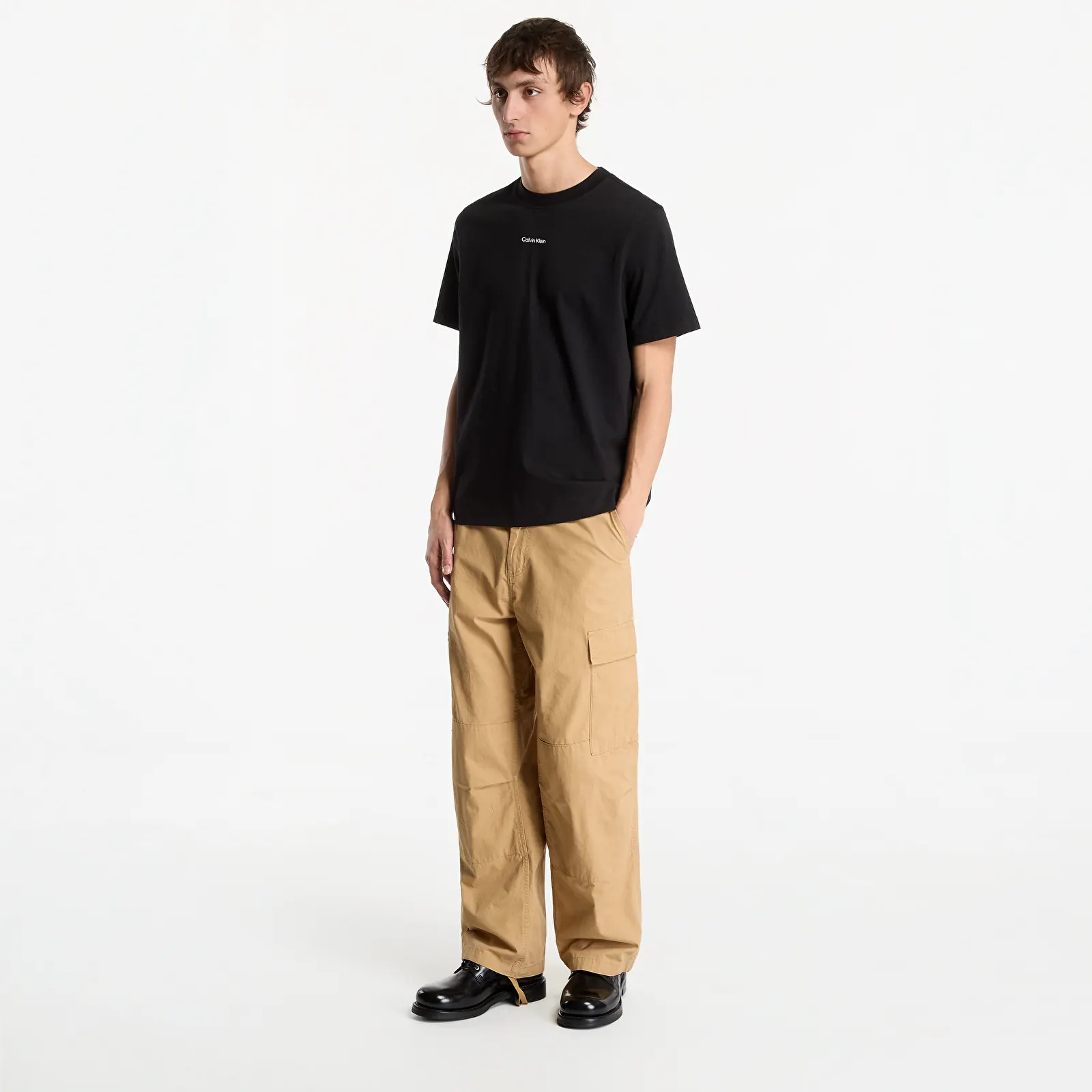 Ανδρικό T-shirt Μαύρο Calvin Klein LV04RH821G-UB1