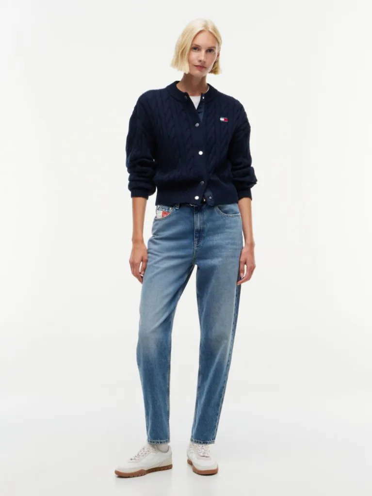 Γυναικείο 90's Mom Τζιν Μπλε Tommy Jeans DW0DW23169-1A5
