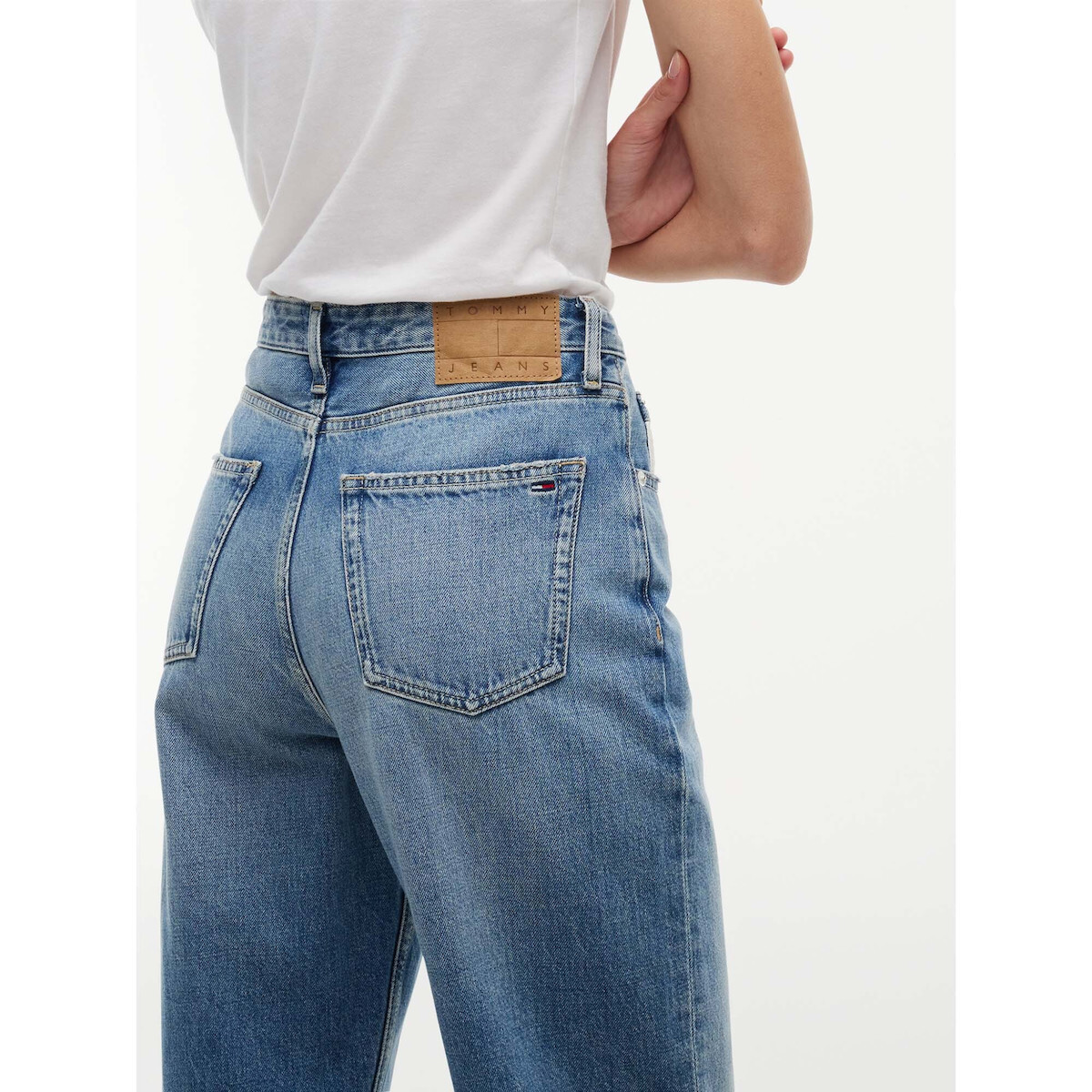 Γυναικείο 90's Mom Τζιν Μπλε Tommy Jeans DW0DW23169-1A5
