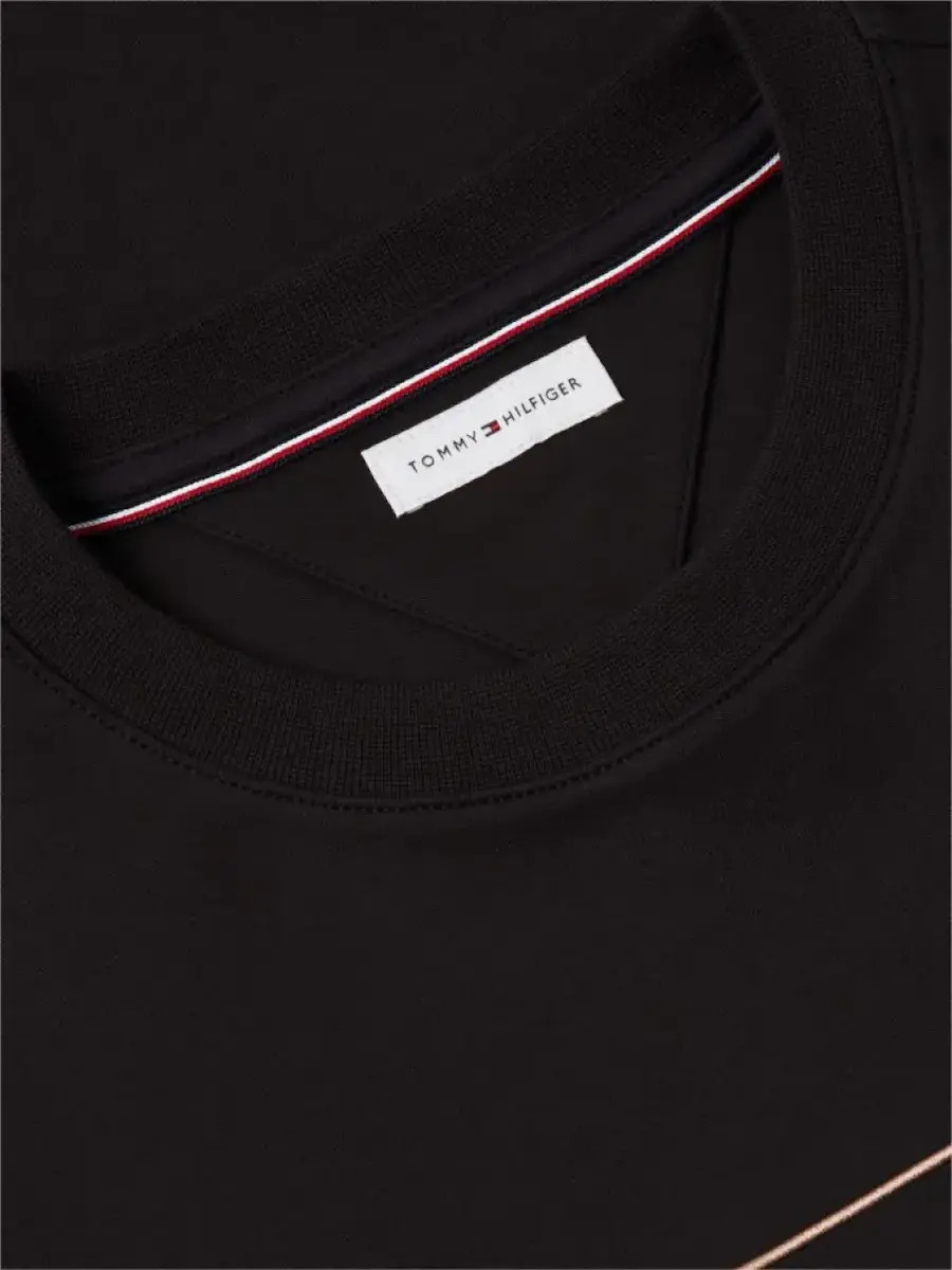 Ανδρικό Φούτερ Μαύρο Tommy Hilfiger MW0MW44939-BDS