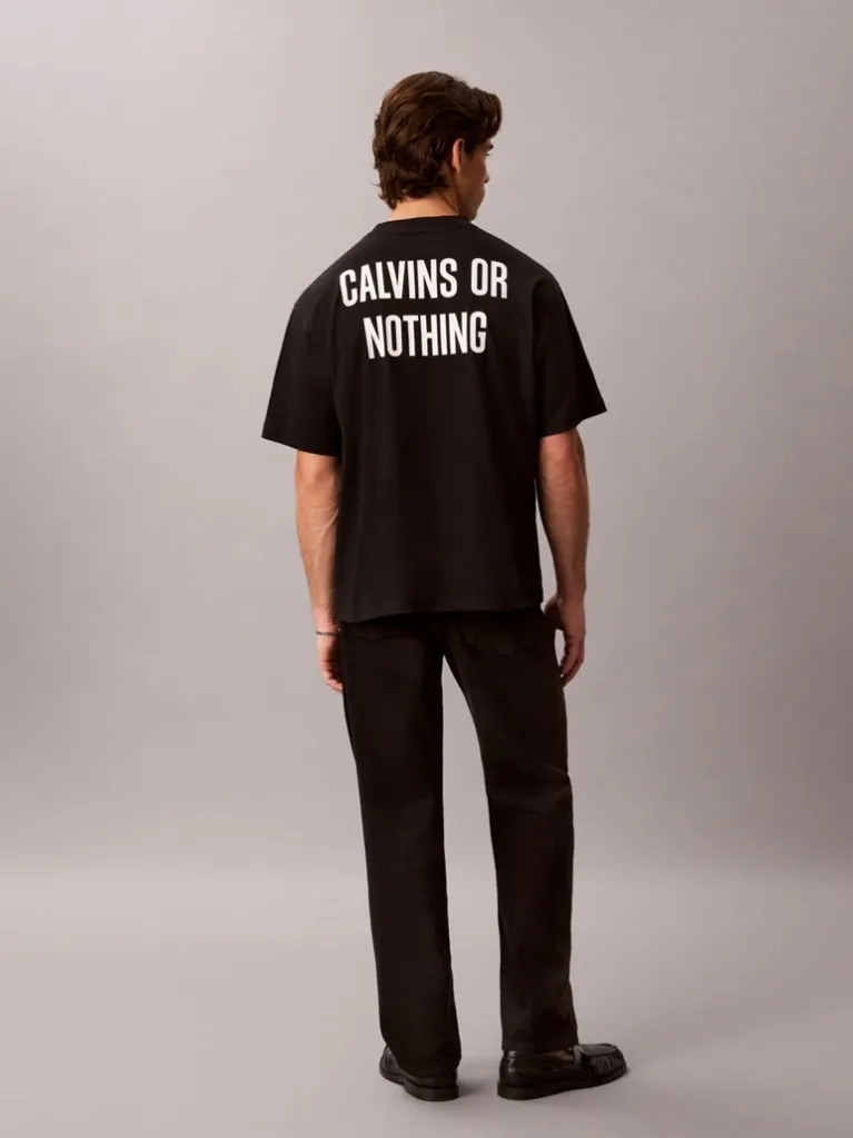 Ανδρικό T-shirt Μαύρο Calvin Klein LV04RH825G-UB1
