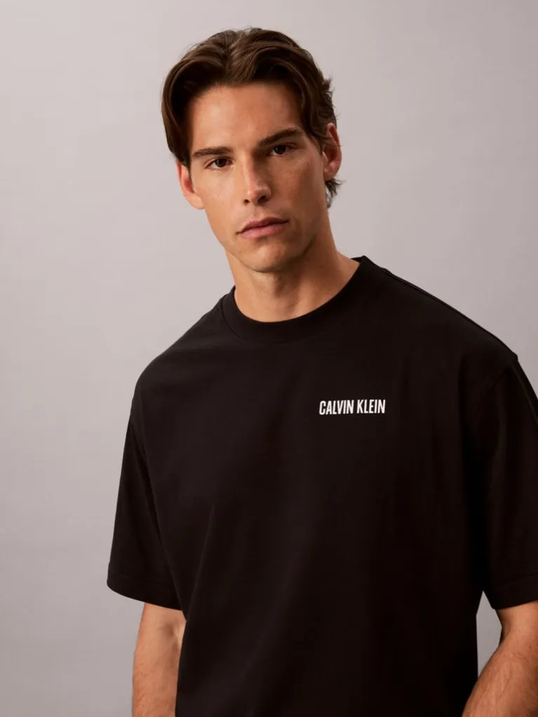 Ανδρικό T-shirt Μαύρο Calvin Klein LV04RH825G-UB1