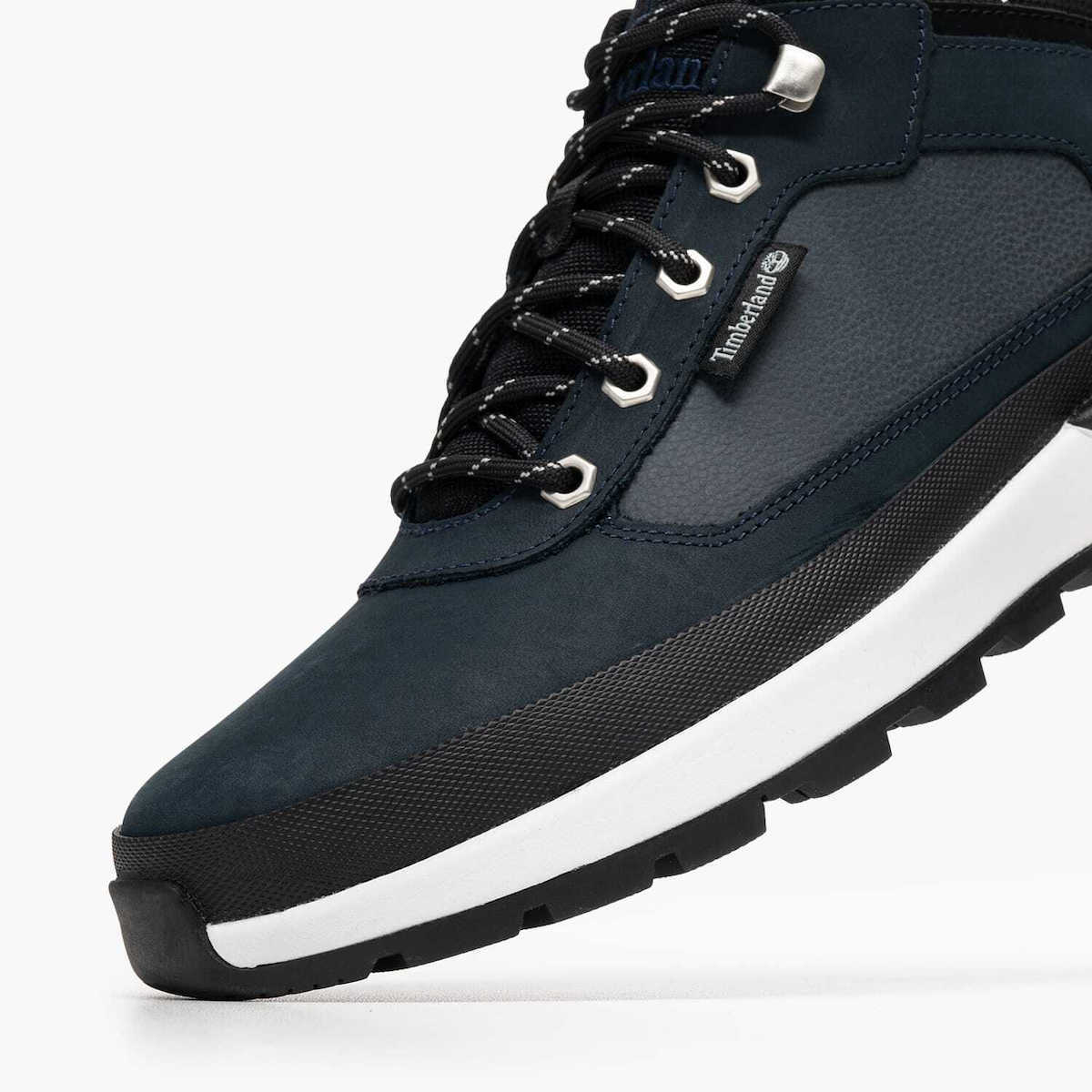 Ανδρικά Δερμάτινα Field Trekker Sneakers Navy Μπλε Timberland TB1A68TZ-019