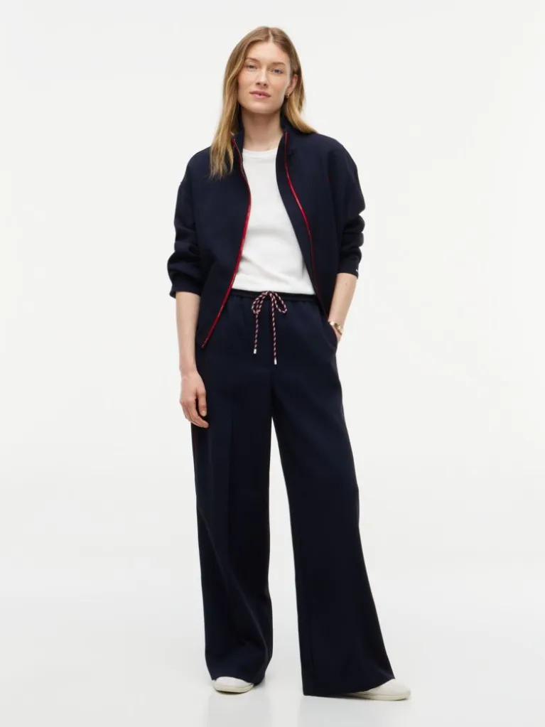Γυναικείο Παντελόνι Navy Μπλε Tommy Hilfiger WW0WW51780-C1G