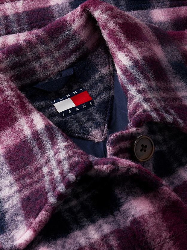 Γυναικείο Καρό Μπουφάν Tommy Jeans DW0DW21662-0MH
