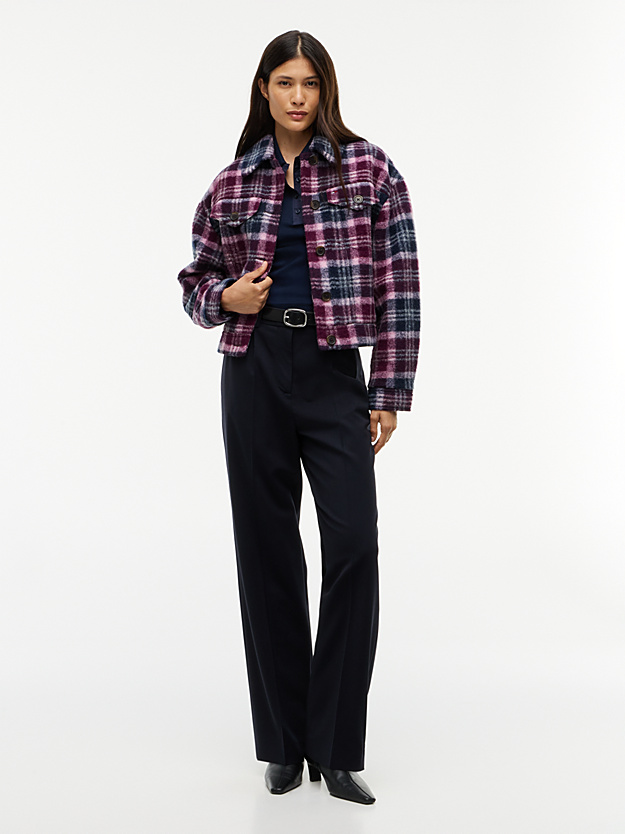 Γυναικείο Καρό Μπουφάν Tommy Jeans DW0DW21662-0MH
