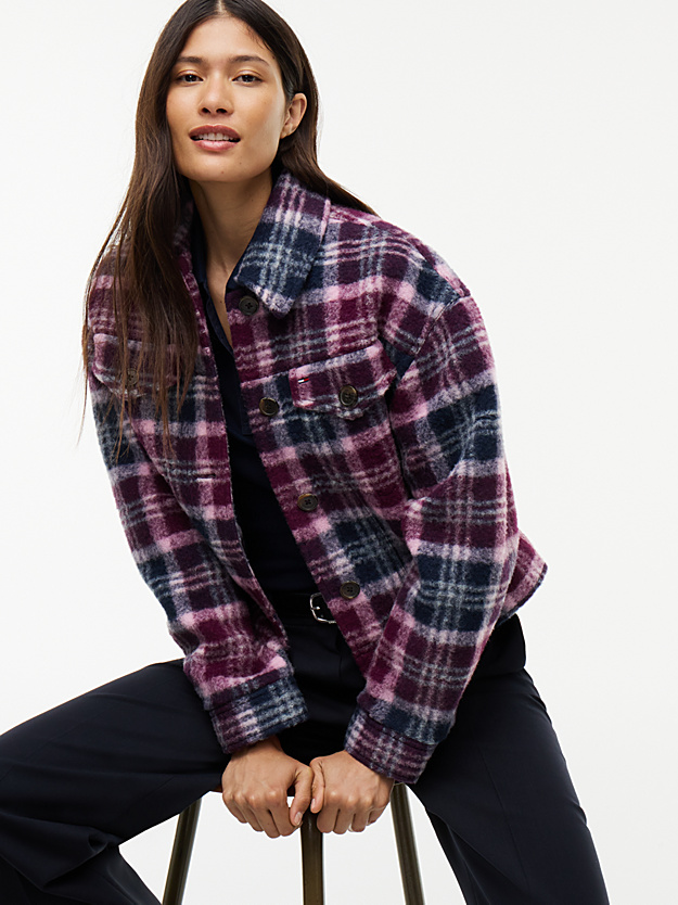 Γυναικείο Καρό Μπουφάν Tommy Jeans DW0DW21662-0MH