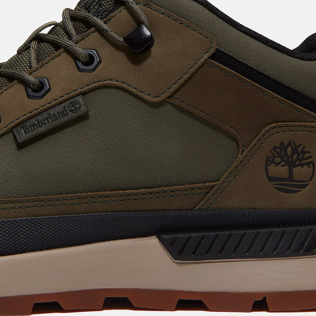 Ανδρικά Δερμάτινα Field Trekker Sneakers Χακί Timberland TB0A6DKN-EO6