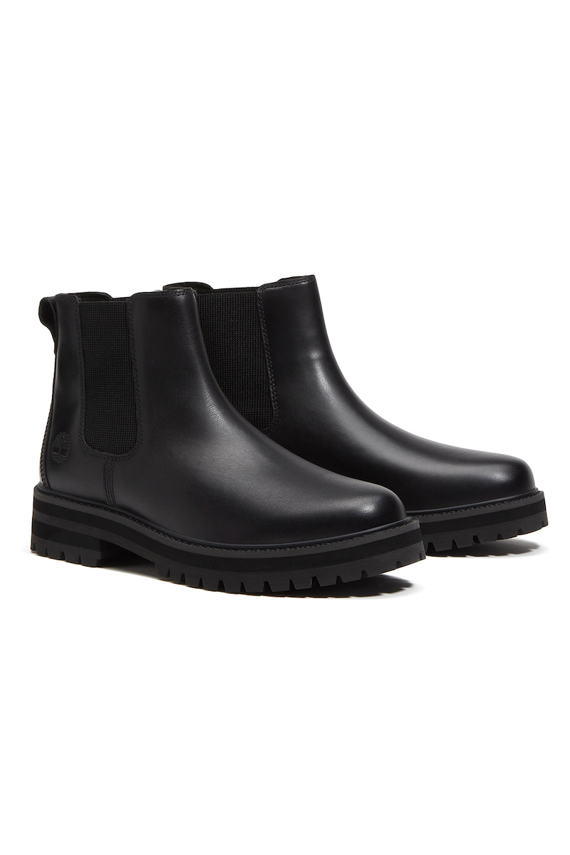 Ανδρικά Δερμάτινα Britton Drive Μποτάκια Μαύρα Timberland TB0A5RRD-W02