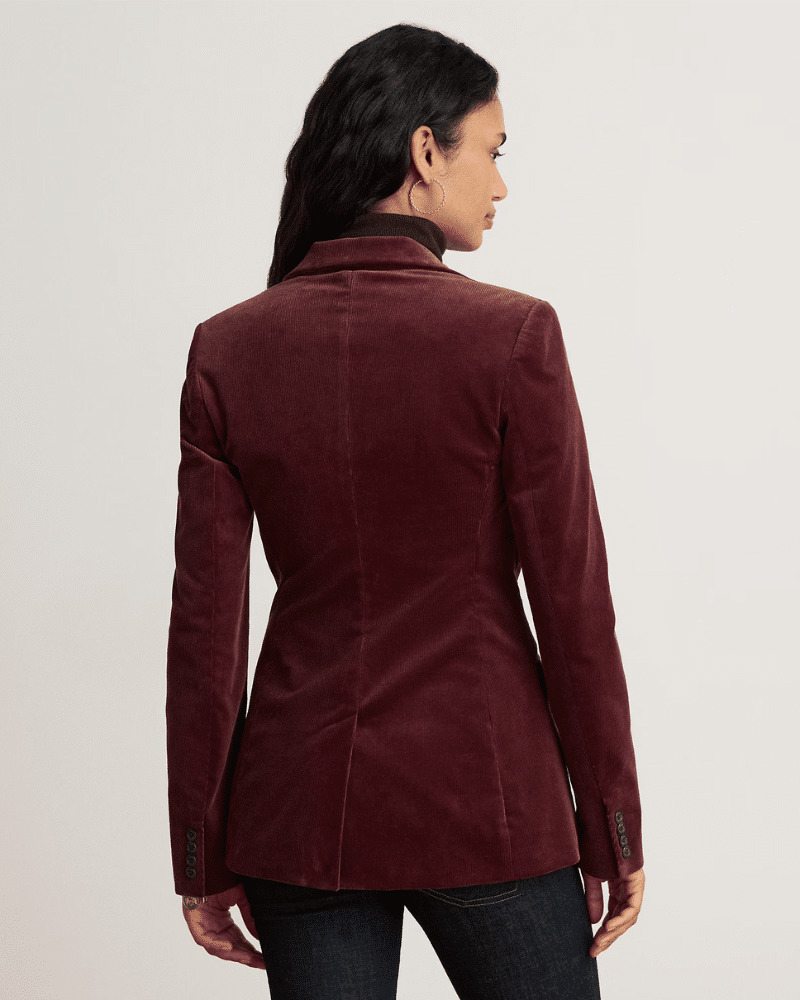 Γυναικείο Σακάκι Μπορντό Ralph Lauren 200P14619500-RED