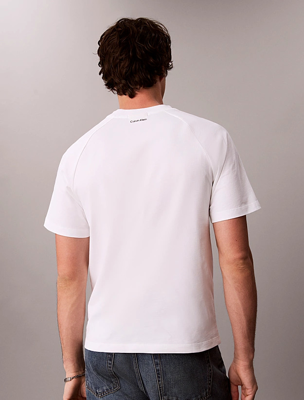 Ανδρικό T-shirt Λευκό Calvin Klein LV04RH201G-YAF