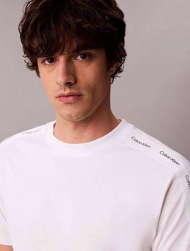 Ανδρικό T-shirt Λευκό Calvin Klein LV04RH201G-YAF