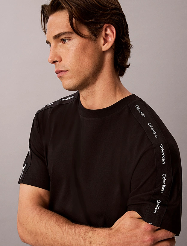 Ανδρικό T-shirt Μαύρο Calvin Klein LV04RH201G-UB1