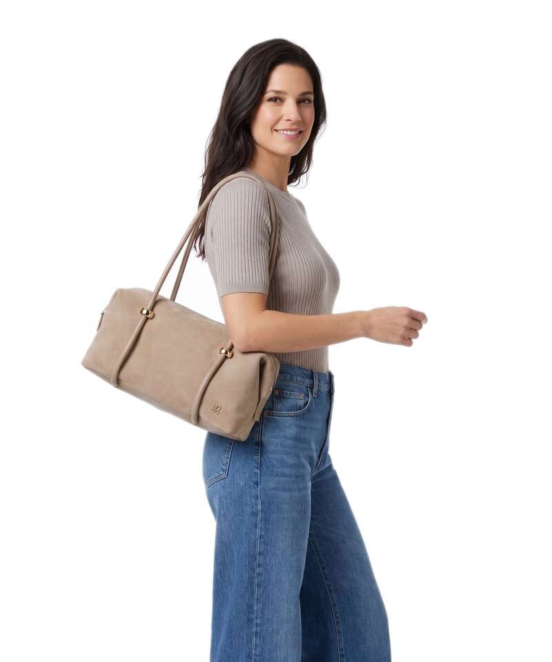 Γυναικεία Briony S Duffle Τσάντα Ώμου Μπεζ HUGO 50573266-912