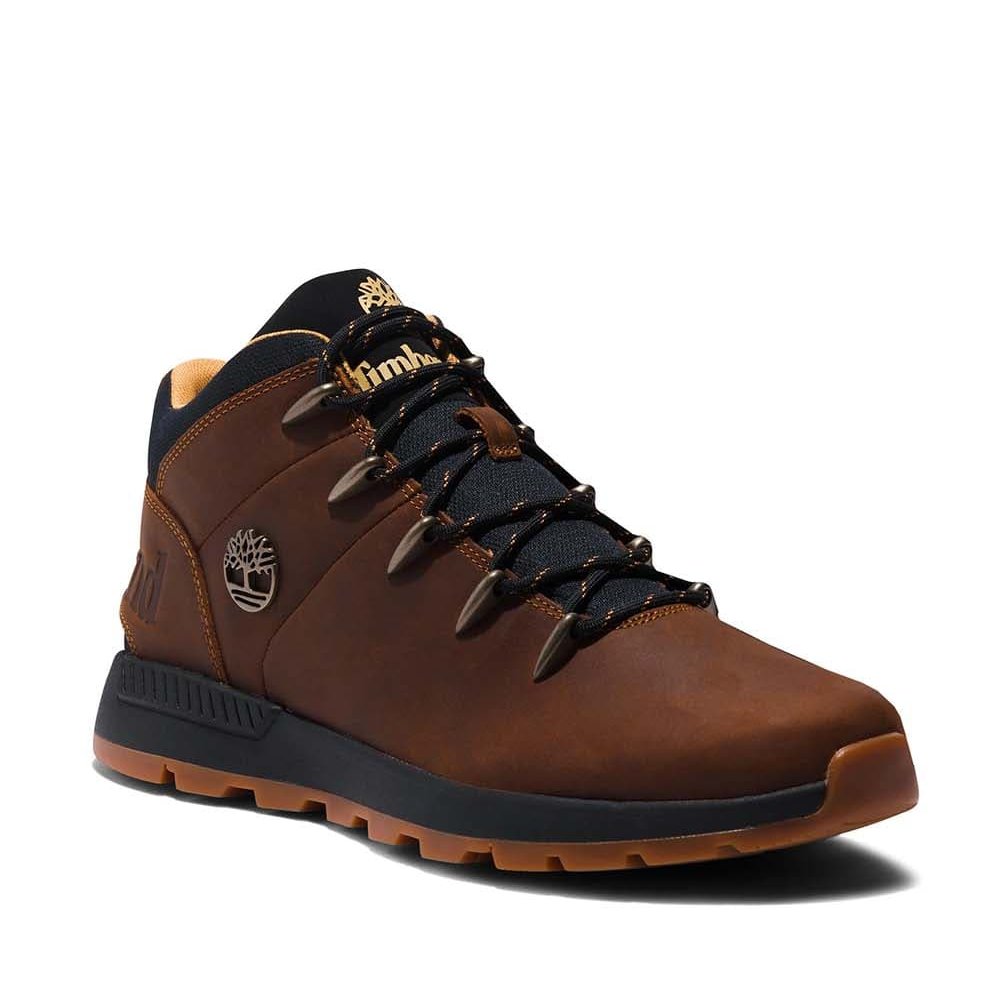 Ανδρικά Δερμάτινα Sprint Trekker Μποτάκια Καφέ Timberland TB0A67TG-943