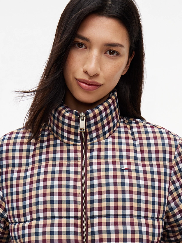 Γυναικείο Καρό Μπουφάν Tommy Jeans DW0DW23578-AB5