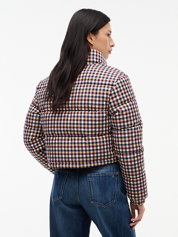 Γυναικείο Καρό Μπουφάν Tommy Jeans DW0DW23578-AB5