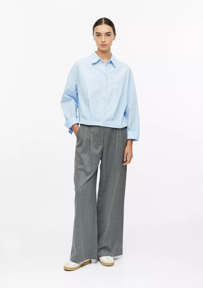 Γυναικείο Πουκάμισο Γαλάζιο S.Oliver x Heidi Klum 2182856-5061