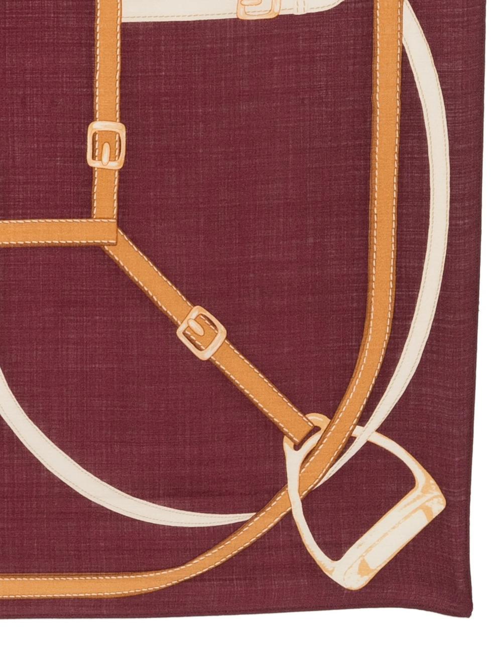 Γυναικείο Φουλάρι Μπορντό Ralph Lauren 454P23561001-RED