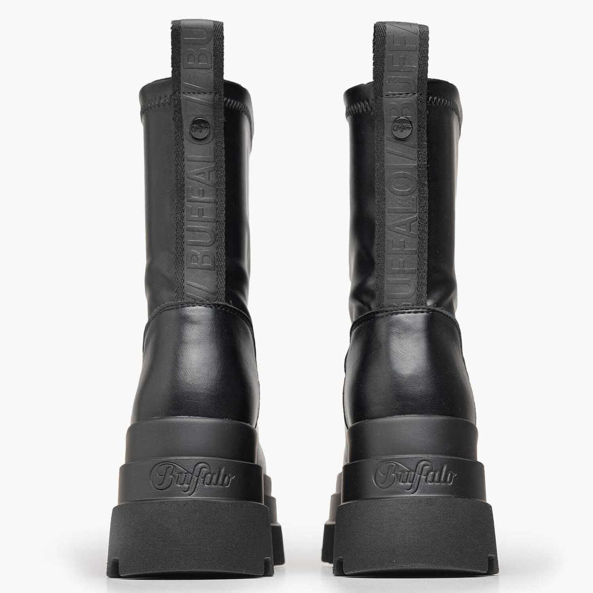Γυναικείες Jupiter Sock Μπότες Μαύρες Buffalo BUF1270135-BLACK