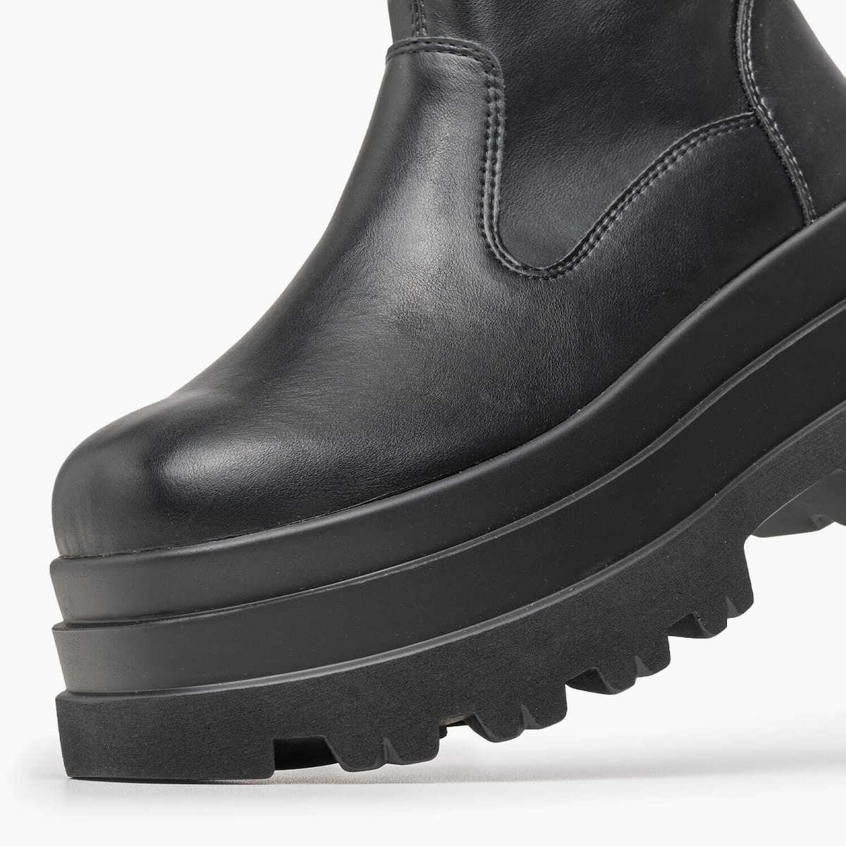 Γυναικείες Jupiter Sock Μπότες Μαύρες Buffalo BUF1270135-BLACK