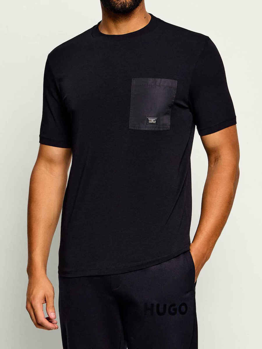 Ανδρικό T-shirt Μαύρο Karl Lagerfeld 755034 564235-990