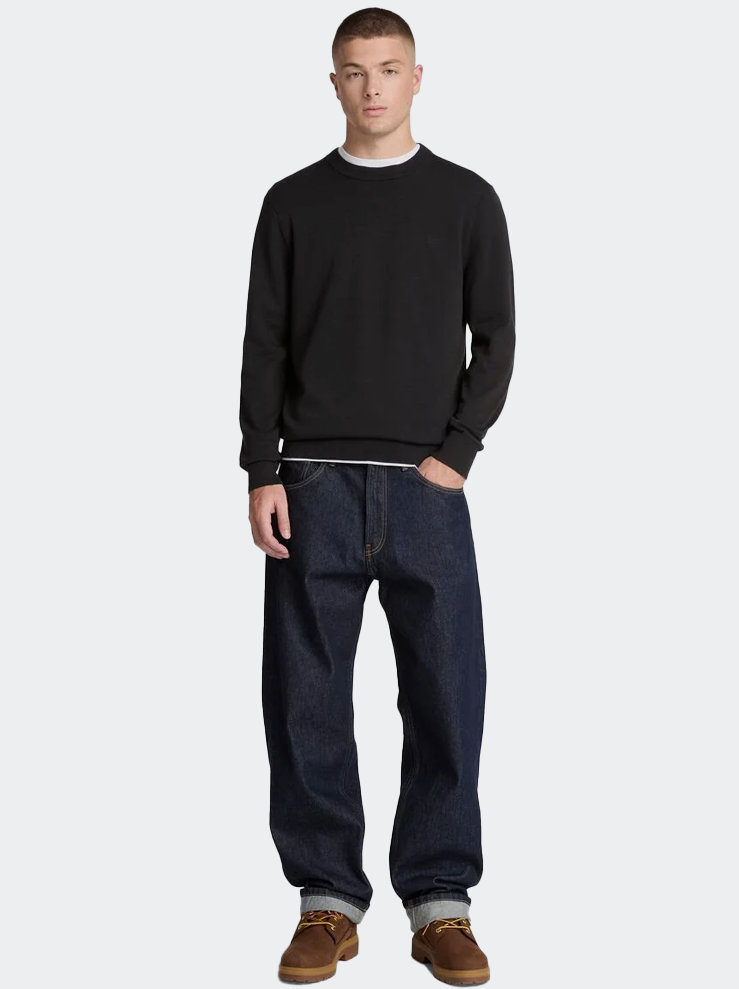 Ανδρικό River Cotton Φούτερ Μαύρο Timberland TBC0YHAZ-001