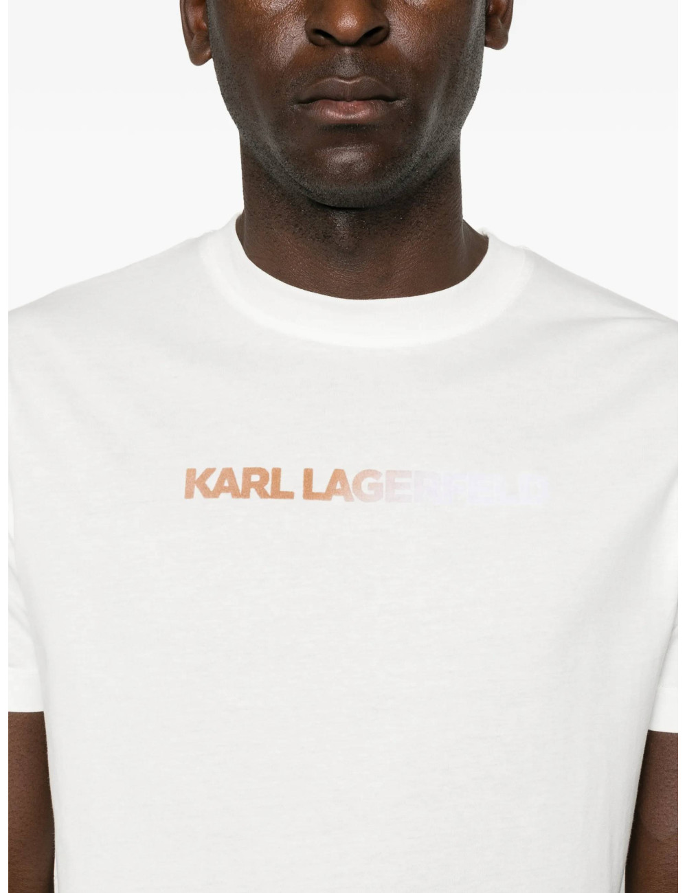 Ανδρικό T-shirt Εκρού Karl Lagerfeld 755060 564242-80
