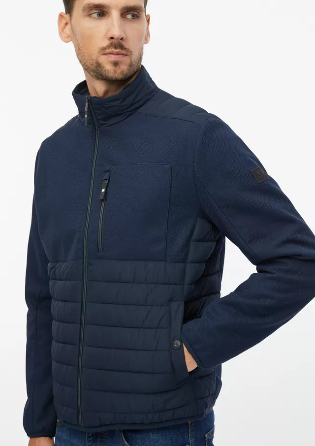 Ανδρικό Μπουφάν Navy Μπλε S.Oliver 2180150-5978