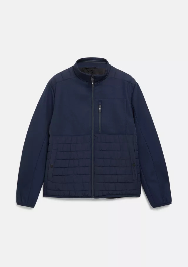 Ανδρικό Μπουφάν Navy Μπλε S.Oliver 2180150-5978