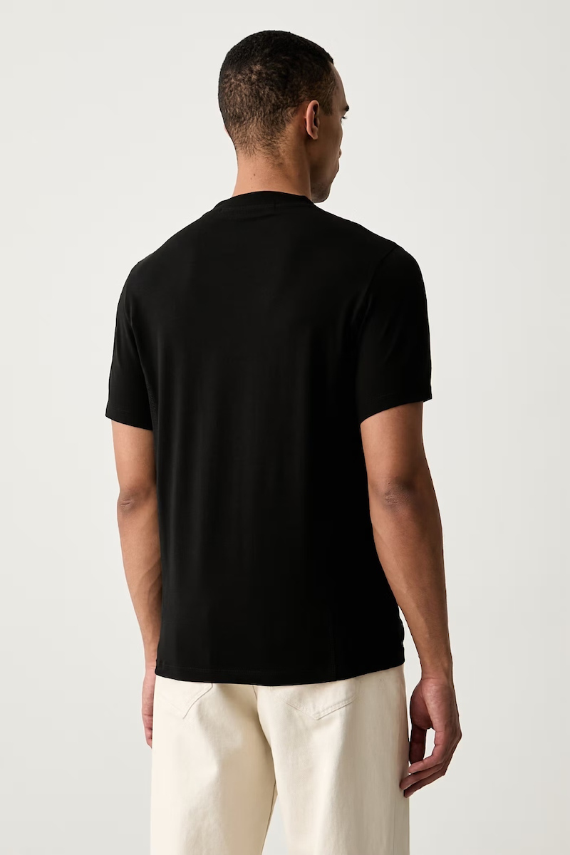 Ανδρικό T-shirt Μαύρο Karl Lagerfeld 755033 564235-990
