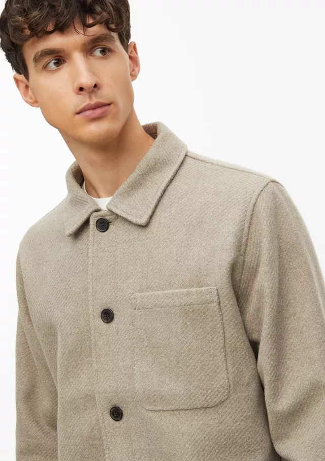Ανδρικό Overshirt Μπεζ S.Oliver 2180784-8161