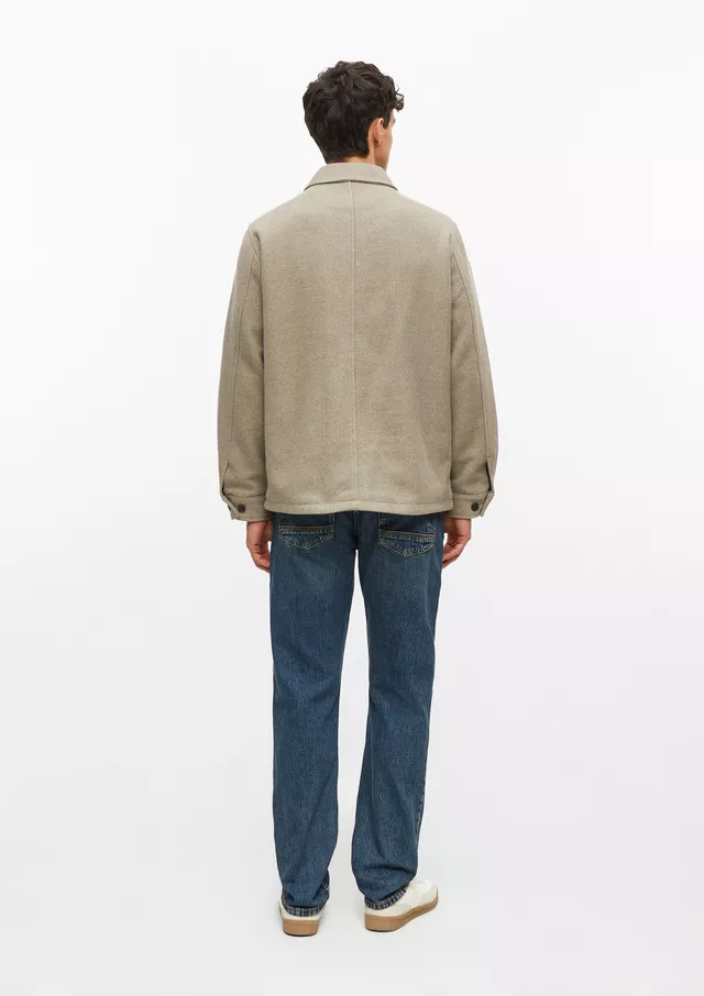 Ανδρικό Overshirt Μπεζ S.Oliver 2180784-8161