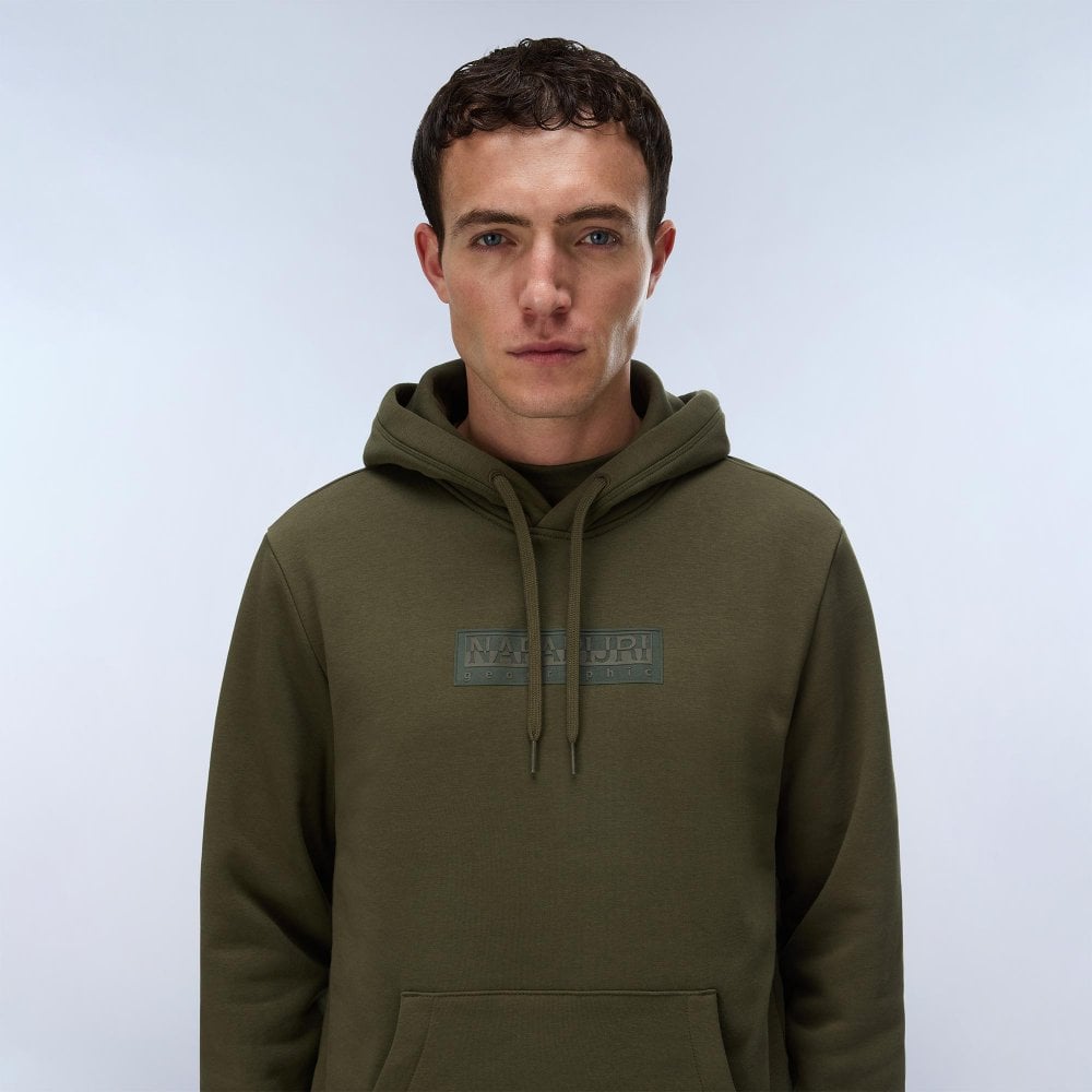 Ανδρικό B-Box Logo Φούτερ Χακί Napapijri NP0A8BLT-G1F1